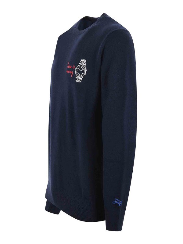 MC2 SAINT BARTH: クルーネック online - クルーネック - ブルー