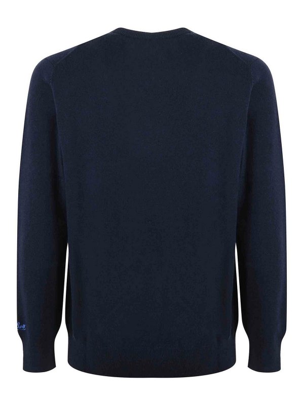 The Best Shops MC2 SAINT BARTH: クルーネック - クルーネック - ブルー