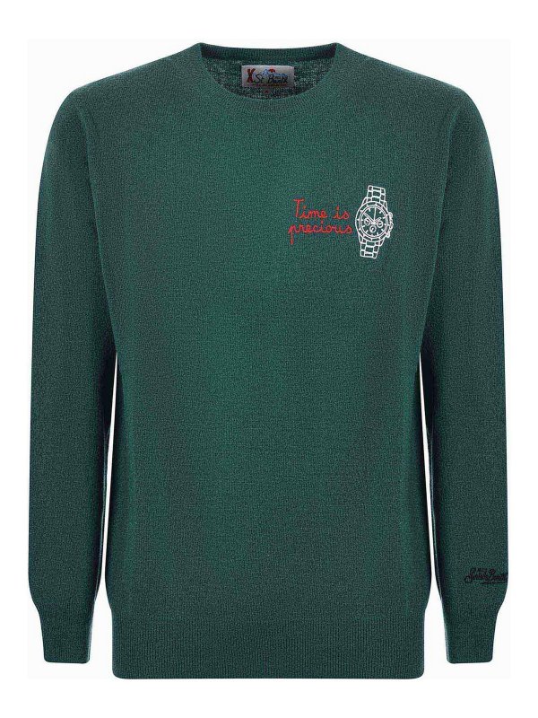 MC2 SAINT BARTH: crew necks - Sweater In Wool And Cashmere