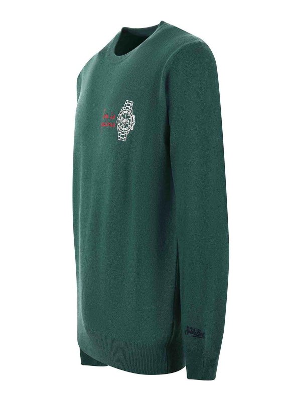 MC2 SAINT BARTH: crew necks online - Sweater In Wool And Cashmere