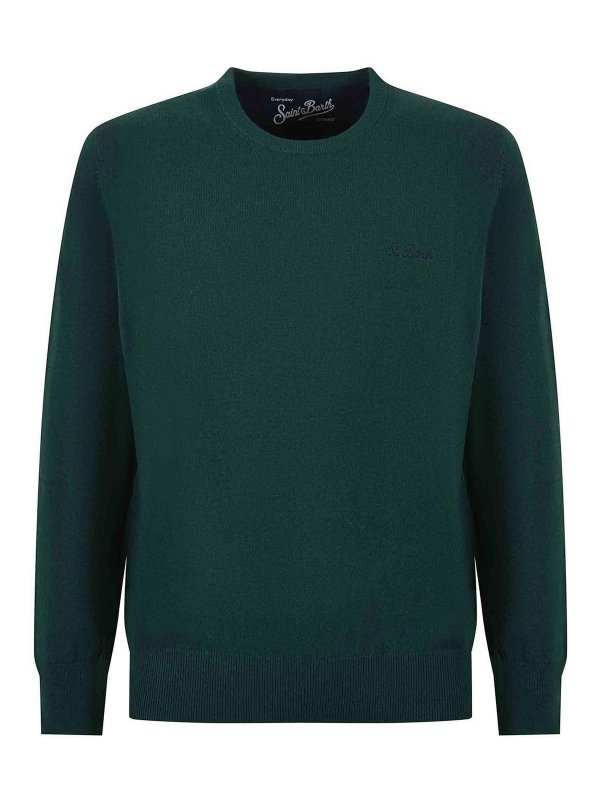 MC2 SAINT BARTH: Pull col rond - Pull Col Rond - Vert