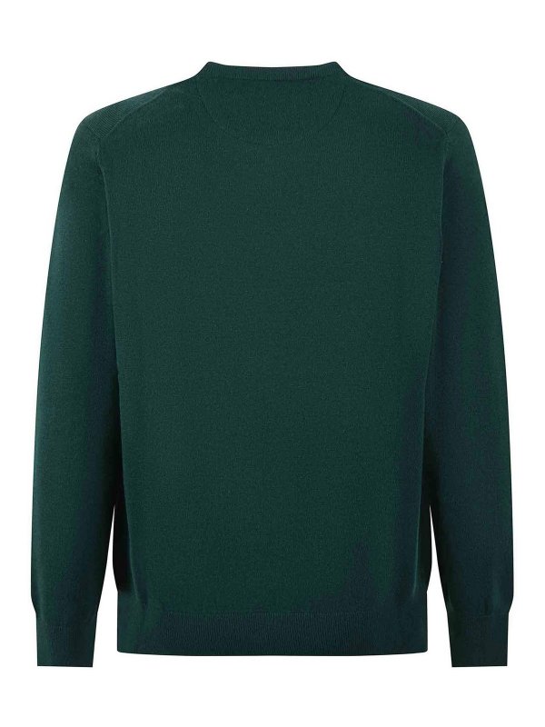 The Best Shops MC2 SAINT BARTH: Pull col rond - Pull Col Rond - Vert