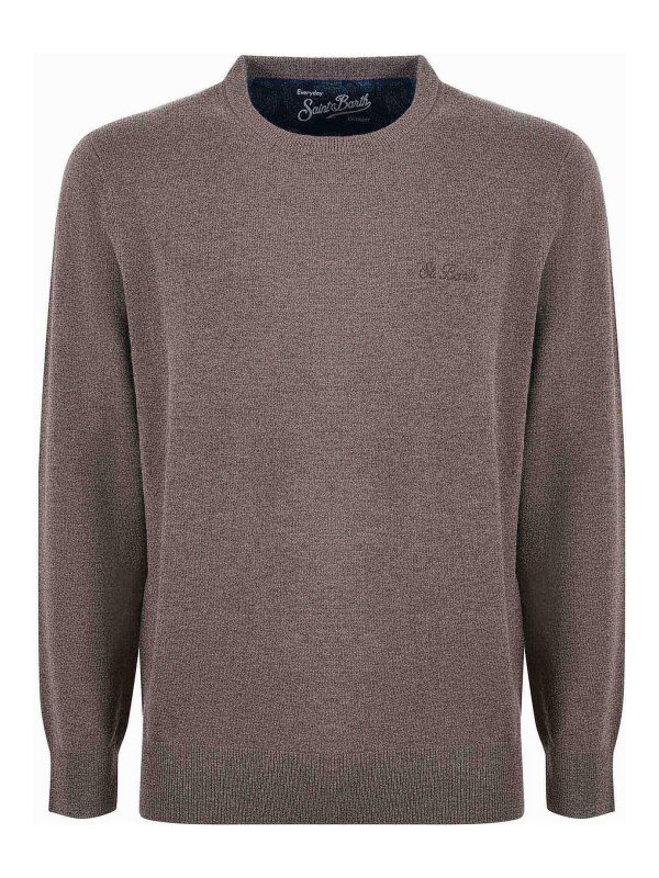 MC2 SAINT BARTH: crew necks - Sweater In Wool Blend