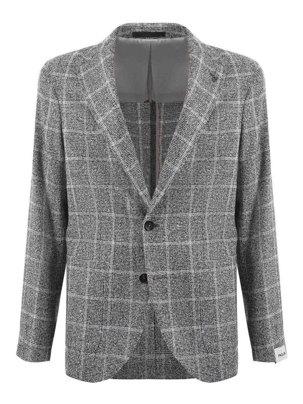 PAOLONI: カジュアルジャケット - カジュアルジャケット - 黒