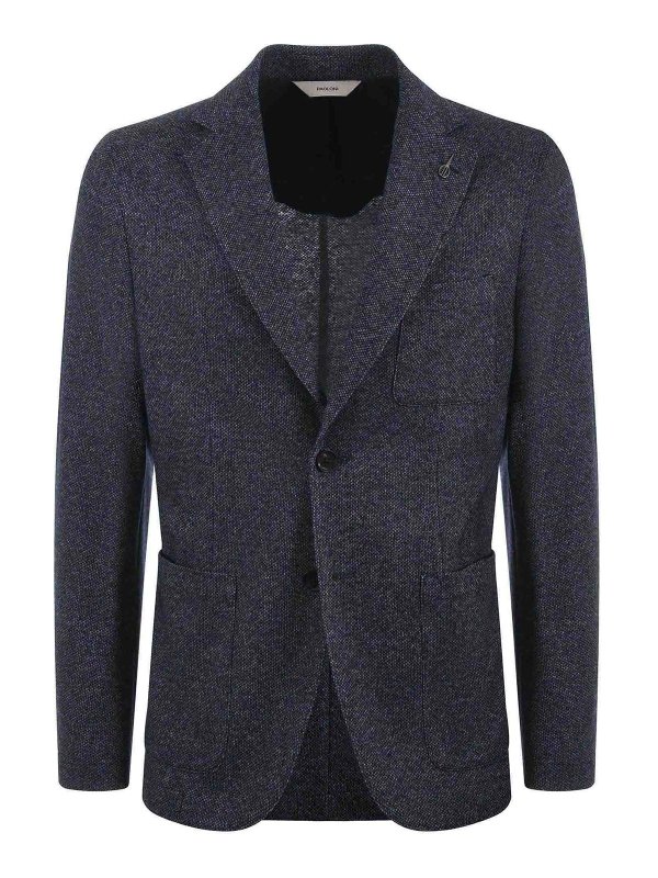 PAOLONI: カジュアルジャケット - カジュアルジャケット - ブルー