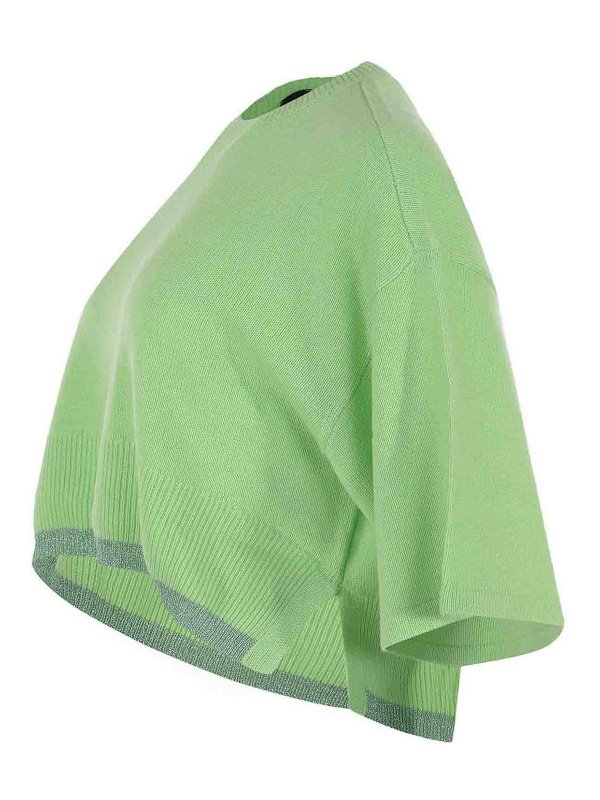 The Best Shops Pinko: クルーネック - クルーネック - ライトグリーン