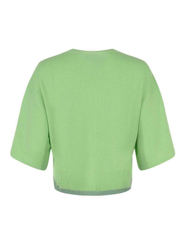 クルーネック - ライトグリーン shop online: Pinko