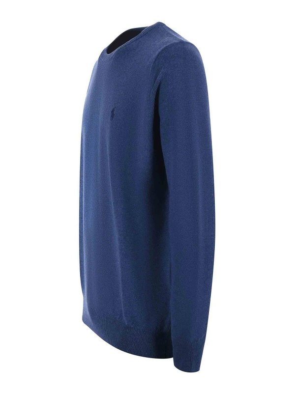 POLO RALPH LAUREN: Suéteres con cuello pico online - Suéter Cuello Redondo - Azul