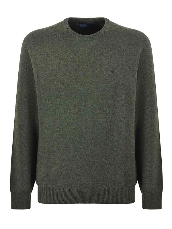 POLO RALPH LAUREN: maglia collo rotondo - Maglione di lana