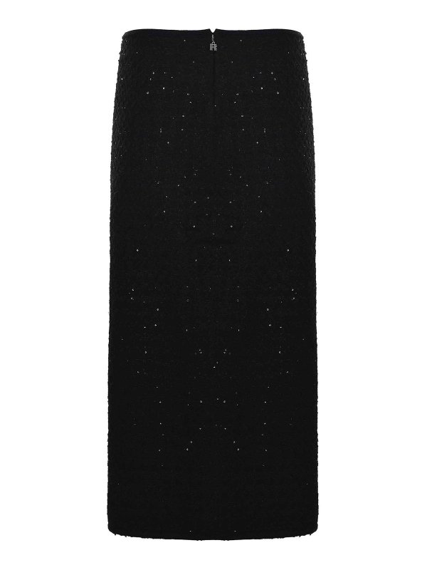 The Best Shops ROTATE Birger Christensen: Knielange und Midi Röcke - Midirock - Schwarz