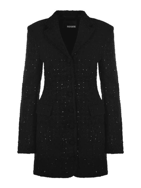 ROTATE Birger Christensen: casual jackets - Jacket Dress in Boucl