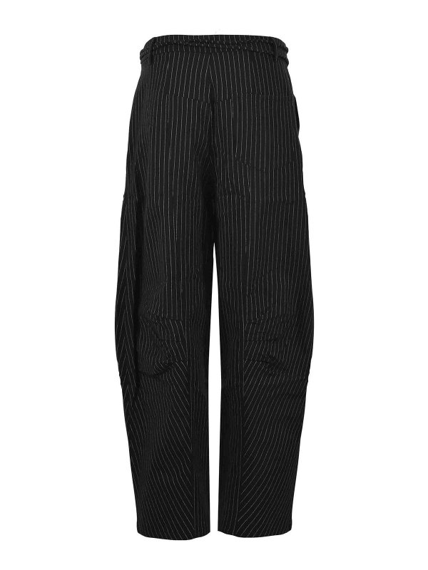 The Best Shops ROTATE Birger Christensen: Pantalons casual - Pantalons Décontractés - Noir