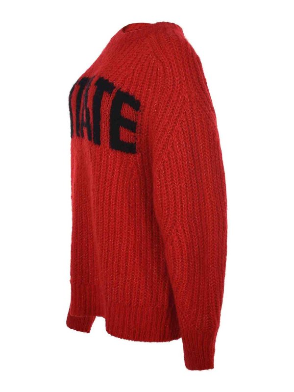 ROTATE Birger Christensen: クルーネック online - クルーネック - 赤