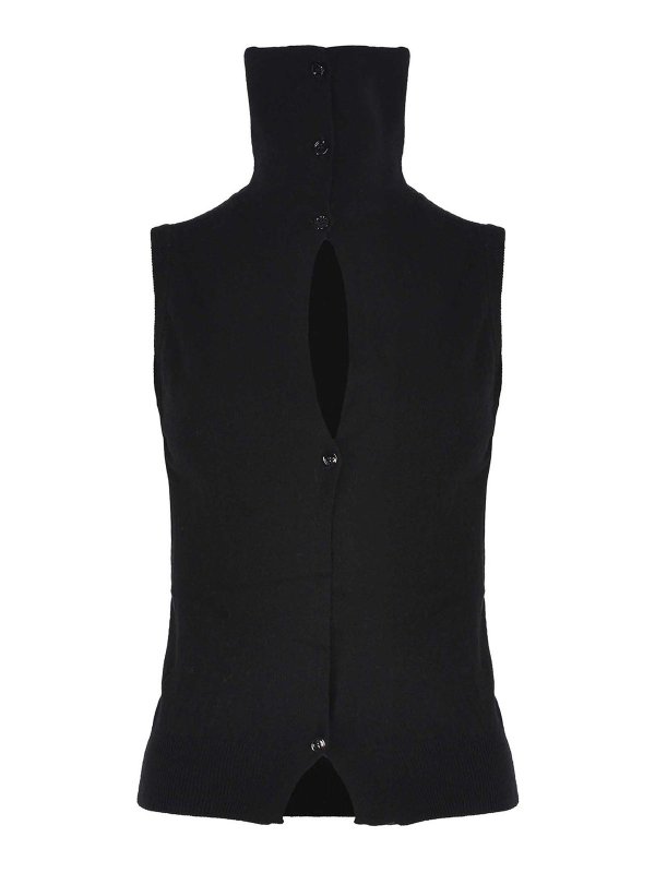 SOLOTRE: cardigans - Wool Sweater