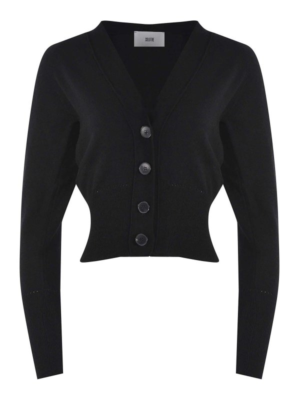 SOLOTRE: cardigans - Wool Cardigan