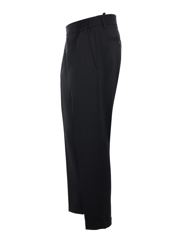 YES LONDON: カジュアルトラウザー online - カジュアルパンツ - 黒