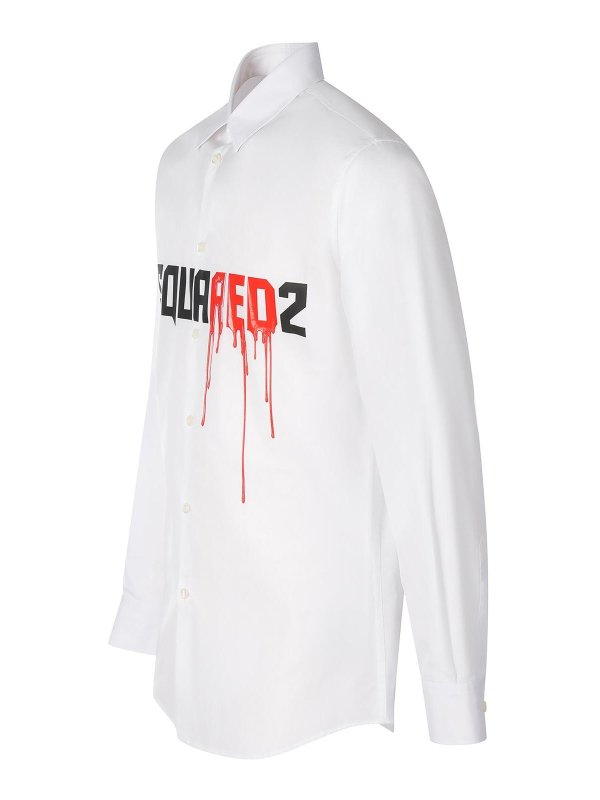 DSQUARED2: shirts online - Shirt in Cotton Poplin