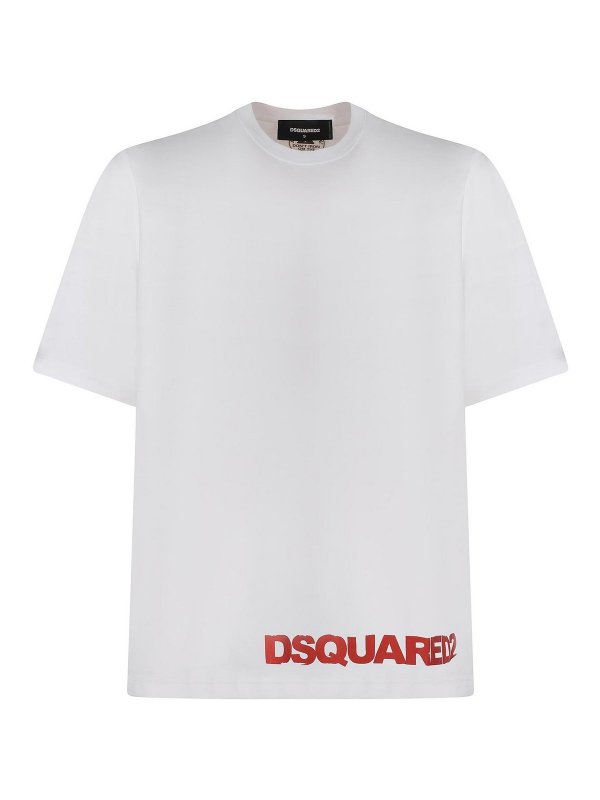 DSQUARED2: T-shirts - T-Shirt - Blanc