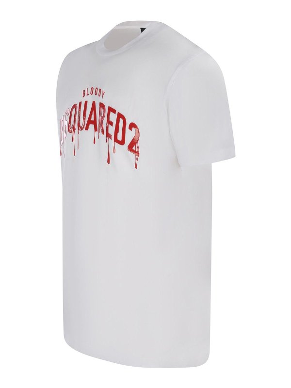 DSQUARED2: t-shirts online - T-Shirt Bloody in Cotton