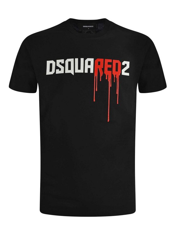 DSQUARED2: t-shirts - T-Shirt in Cotton Jersey