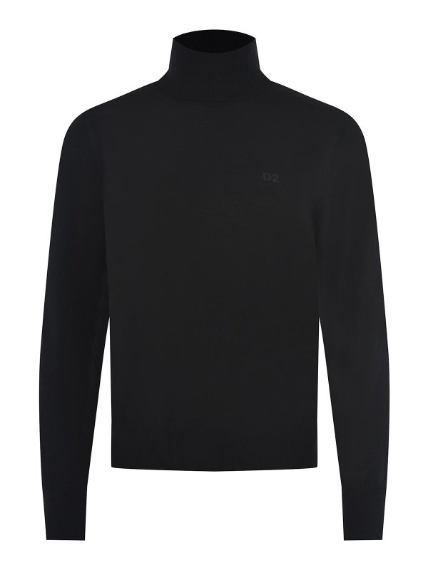 DSQUARED2: クルーネック - クルーネック - 黒