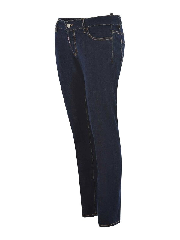 DSQUARED2: Bootcut online - Bootcut Jeans - Dunkles Jeansblau