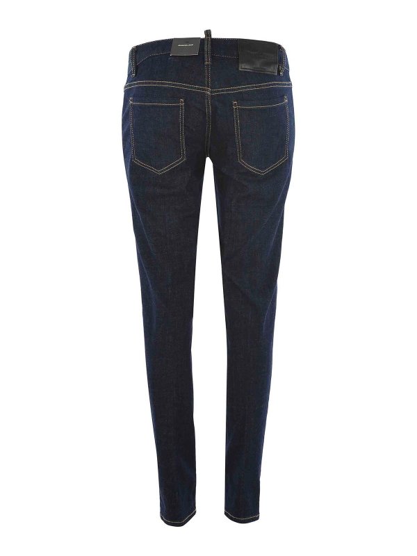 The Best Shops DSQUARED2: Bootcut - Bootcut Jeans - Dunkles Jeansblau