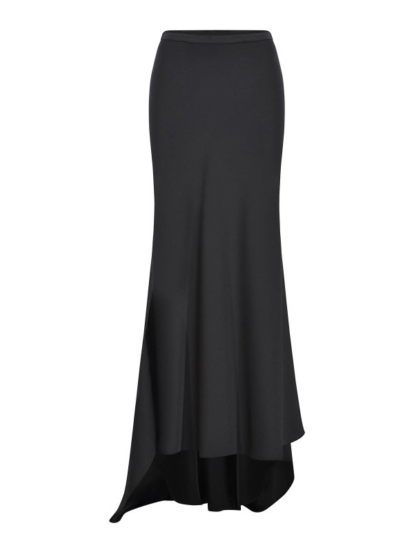 Philosophy di Lorenzo Serafini: gonne al ginocchio  e longuette - Filosofia gonna satinata