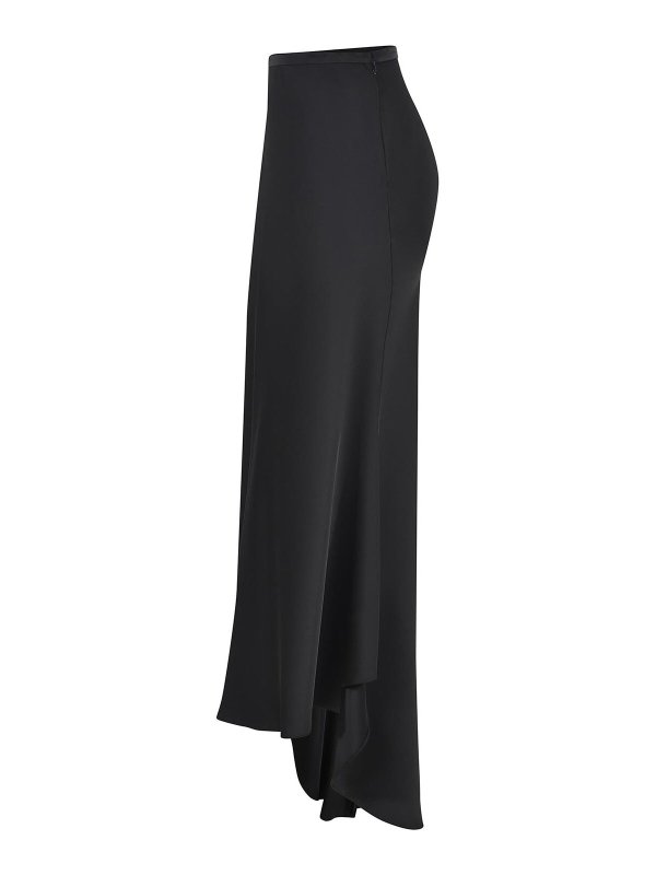 Philosophy di Lorenzo Serafini: gonne al ginocchio  e longuette online - Filosofia gonna satinata