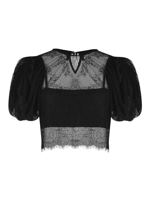 ROTATE Birger Christensen: Tops y camisetas sin mangas - Top - Negro