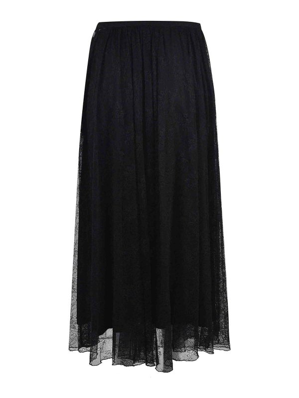 The Best Shops ROTATE Birger Christensen: Jupes midi et au genou - Jupe Midi - Noir