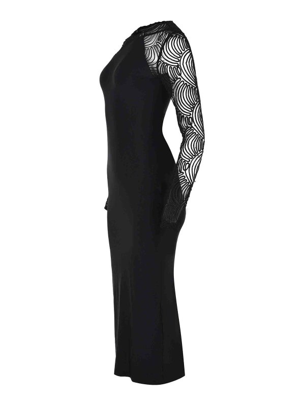 ROTATE Birger Christensen: ニーレングスドレス online - 膝丈ドレス - 黒