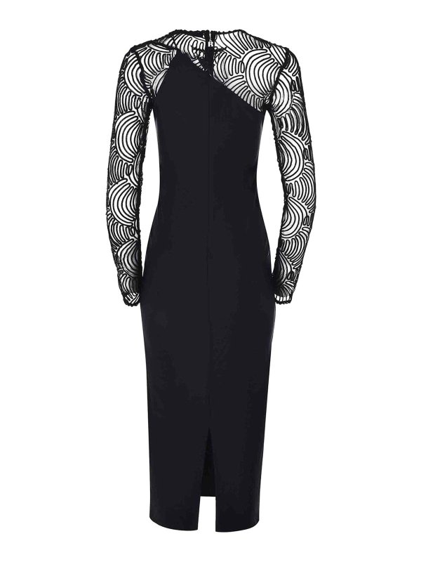 The Best Shops ROTATE Birger Christensen: ニーレングスドレス - 膝丈ドレス - 黒