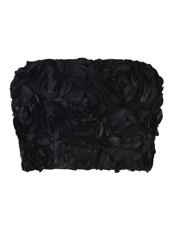 ROTATE Birger Christensen: Top e canotte - Top fatto di raso