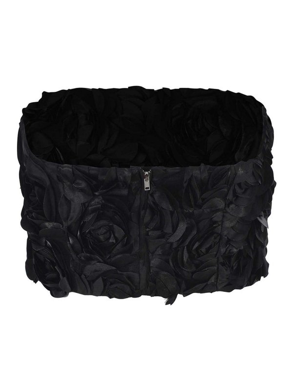 The Best Shops ROTATE Birger Christensen: Top e canotte - Top fatto di raso