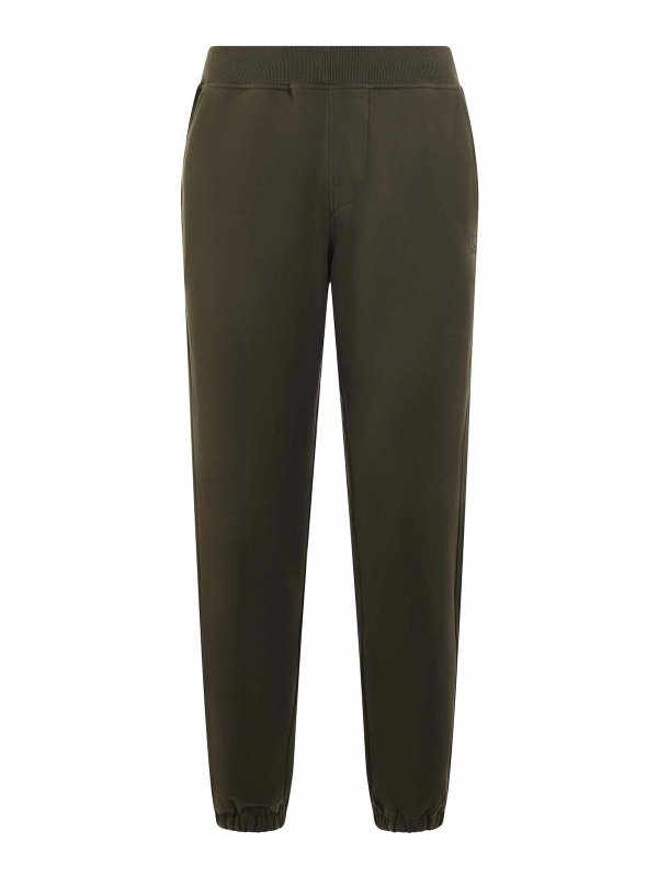 C.P. COMPANY: スウェットパンツ - トラックスーツ ボトムス - 緑