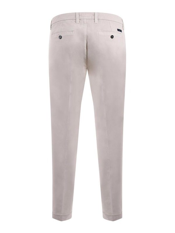 The Best Shops FAY: Pantalons casual - Pantalons Décontractés - Blanc