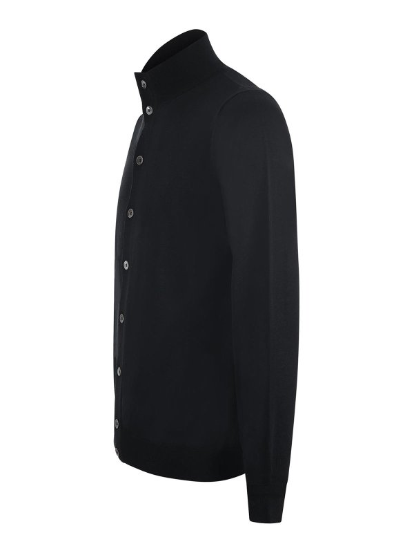 FILIPPO DE LAURENTIIS: カーディガン online - カーディガン - 黒