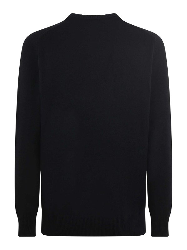 The Best Shops MC2 SAINT BARTH: Strickpullover mit Rundhalsausschnitt - Rundhalspullover - Schwarz