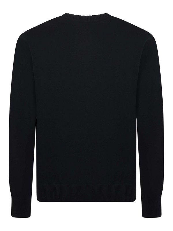 The Best Shops VERSACE JEANS: スウェット＆セーター - ブーツカットジーンズ - 黒