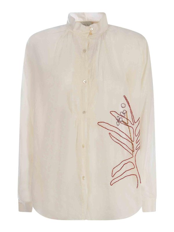 FORTE FORTE: shirts - Shirt  In Voile