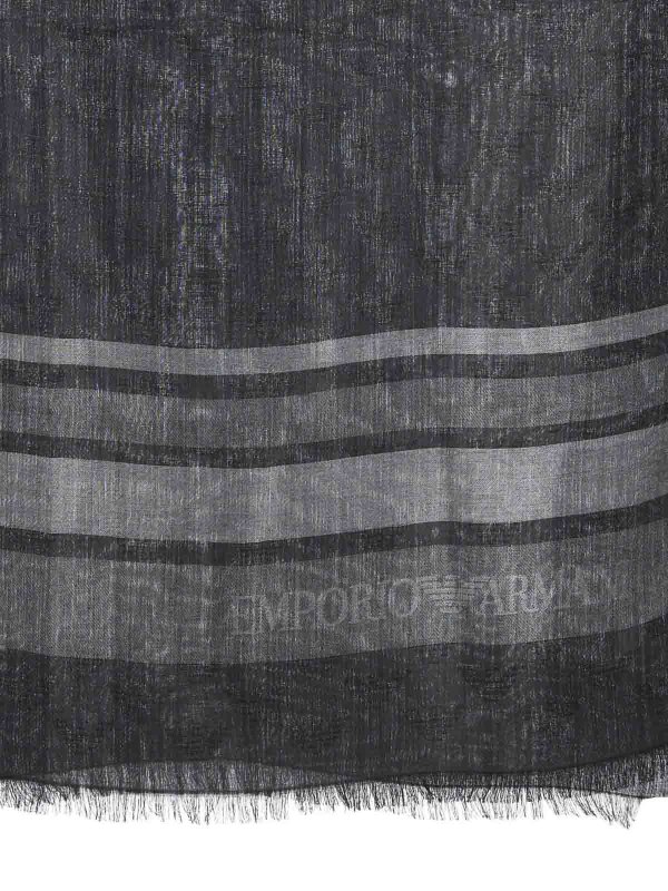 EMPORIO ARMANI: スカーフ online - スカーフ - 黒
