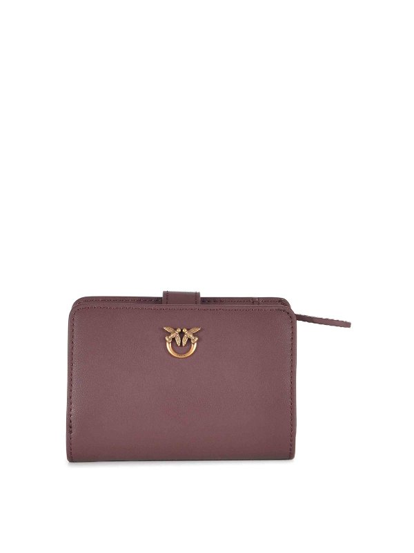 Pinko: wallets & purses - Wallet in Nappa Leather