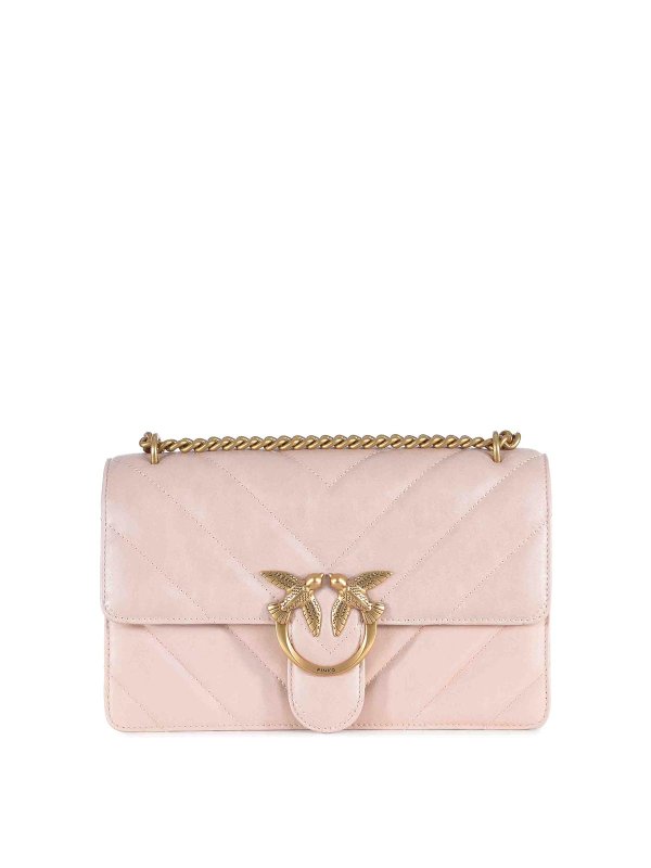 Pinko: Sacs bandoulière - Sac Bandoulière - Rose Clair