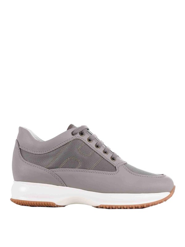 HOGAN: Chaussures de sport - Baskets - Gris