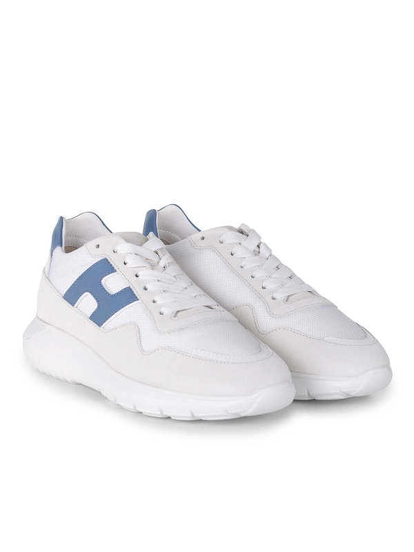 HOGAN: trainers online - Interactive3 Sneakers In Suede And Nylon