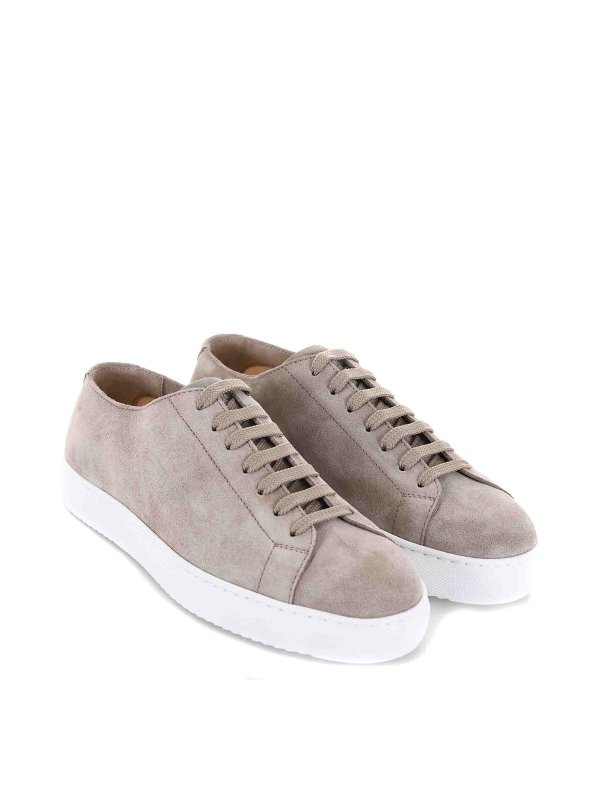 スニーカー DOUCAL'S Men Sneakers Beige DU3285ROGEUF106 5W15 Men's sneaker in suede | beige - Doucal's