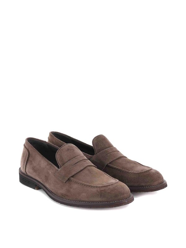 JEROLD WILTON: Loafers & Slippers online - Loafers In Suede