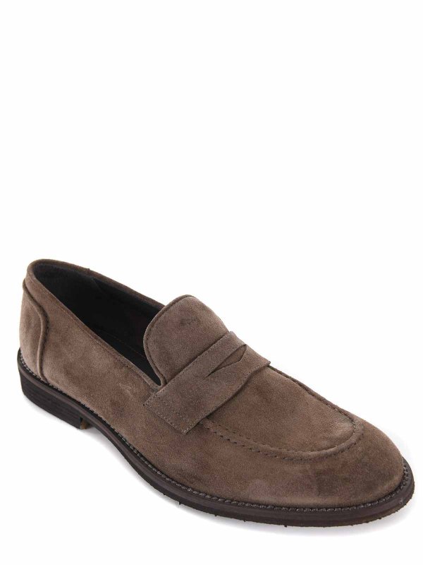 The Best Shops JEROLD WILTON: Loafers & Slippers - Loafers In Suede