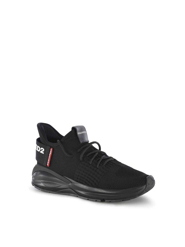 The Best Shops DSQUARED2: Zapatillas - Zapatillas - Negro